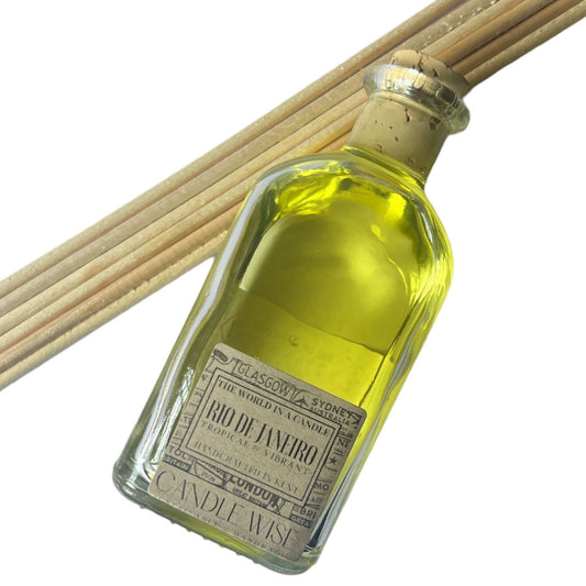 Rio de Janeiro Long Lasting Reed Diffuser | Tropical and Vibrant