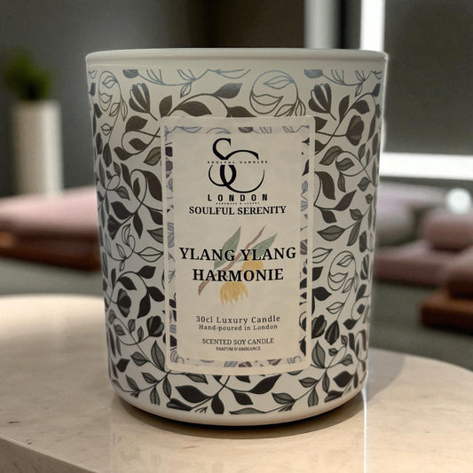 Ylang Ylang Harmonie – Soulful Serenity 30cl Soy Wax Therapy Candle