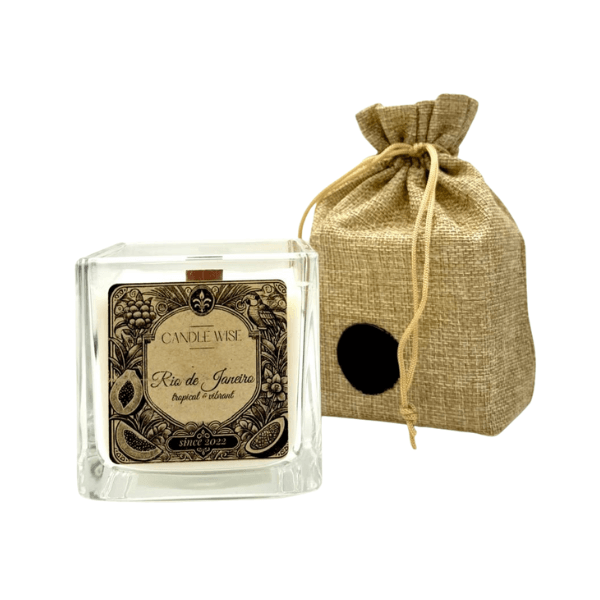 Rio de Janeiro Large Scented Candle | Tropical and Vibrant