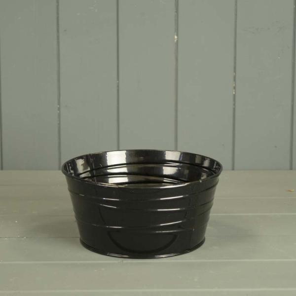 18cm Black Zinc Bowl Weight-141g
