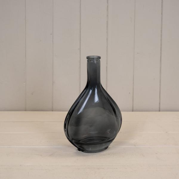 Cool Grey Wide Bud Vase