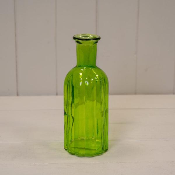 Emerald Green Glass Bottle H19cm TD4.5cm B7.5cm W 0.35kg