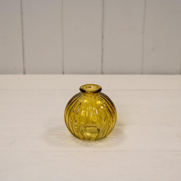 Yellow Round Bottle H8.4cm D8.3cm Weight-197g