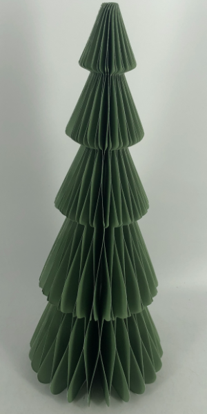 Set of 3 Green Standing Tree H20/25/30cm