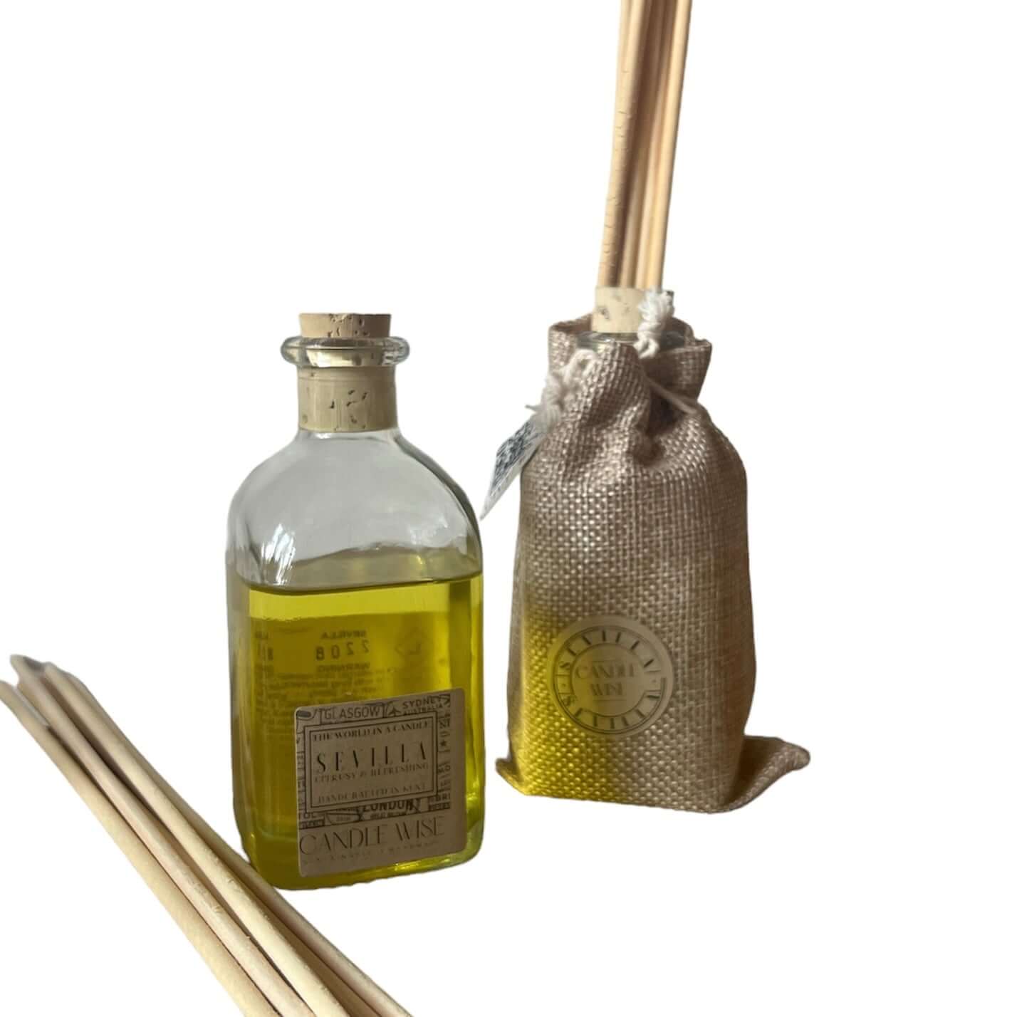 Sevilla Long Lasting Reed Diffuser | Citrusy and Refreshing