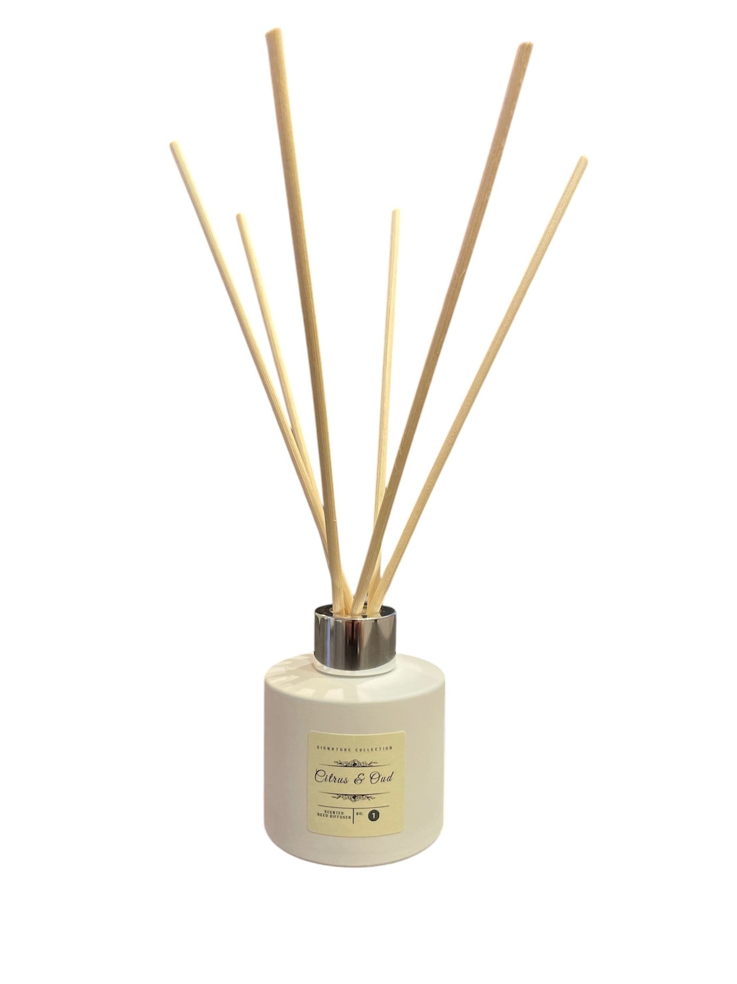 Citrus & Oud Reed Diffuser (100ml) – Luxury, Long‑Lasting Home Fragrance
