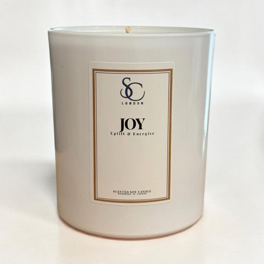 Joy – Luxury 30cl Soy Therapy Candle for Uplift & Energy
