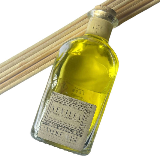 Sevilla Long Lasting Reed Diffuser | Citrusy and Refreshing