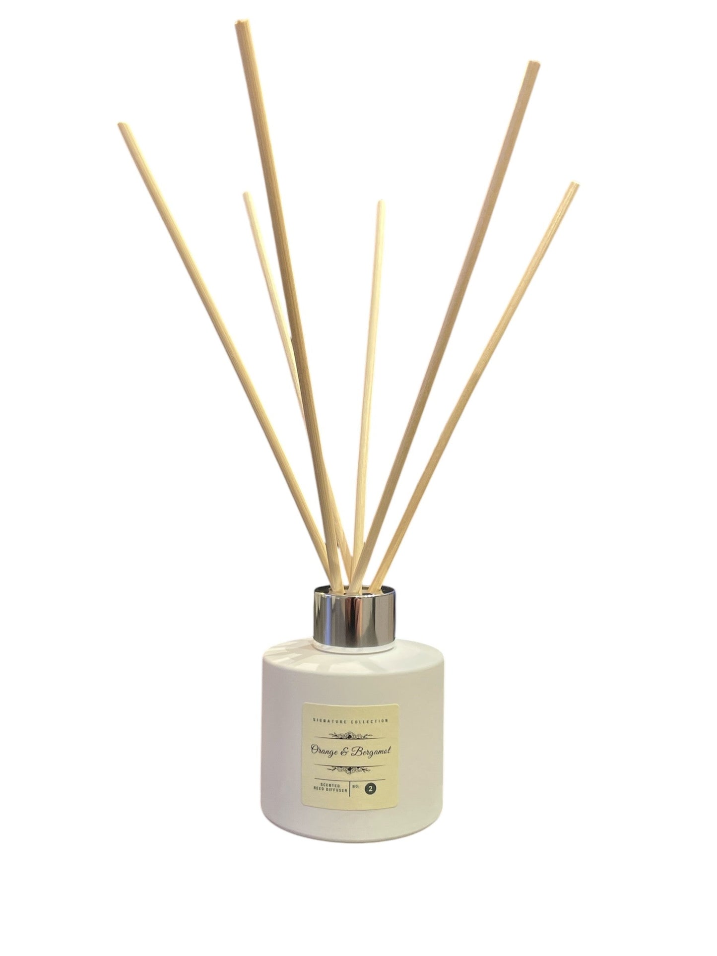 Orange & Bergamot Reed Diffuser (100ml) – Bright, Long‑Lasting Citrus