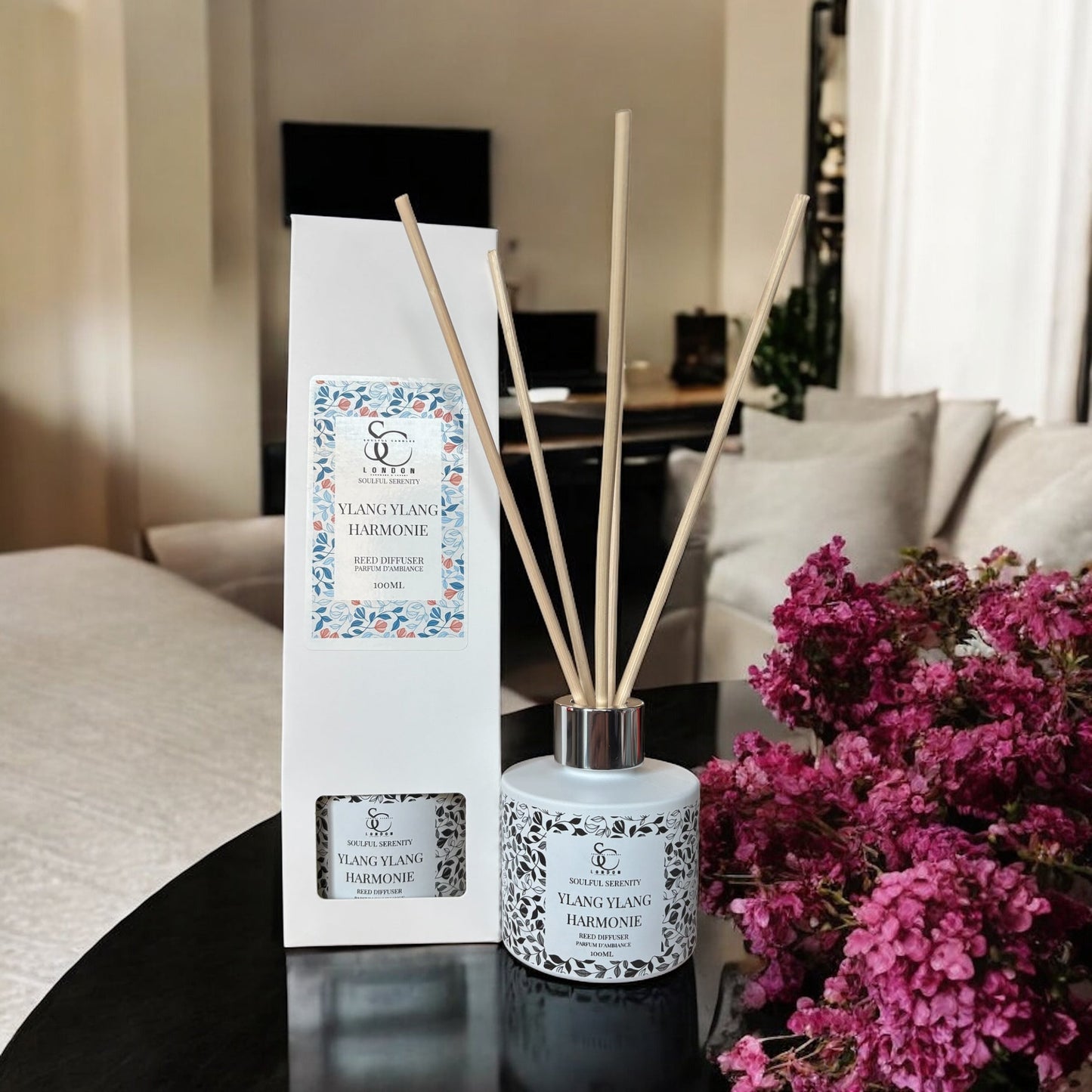 Soulful Serenity Range – Ylang Ylang Harmonie 100ml Reed Diffuser