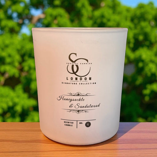 Honeysuckle & Sandalwood: A soothing mix of floral honeysuckle and earthy sandalwood.