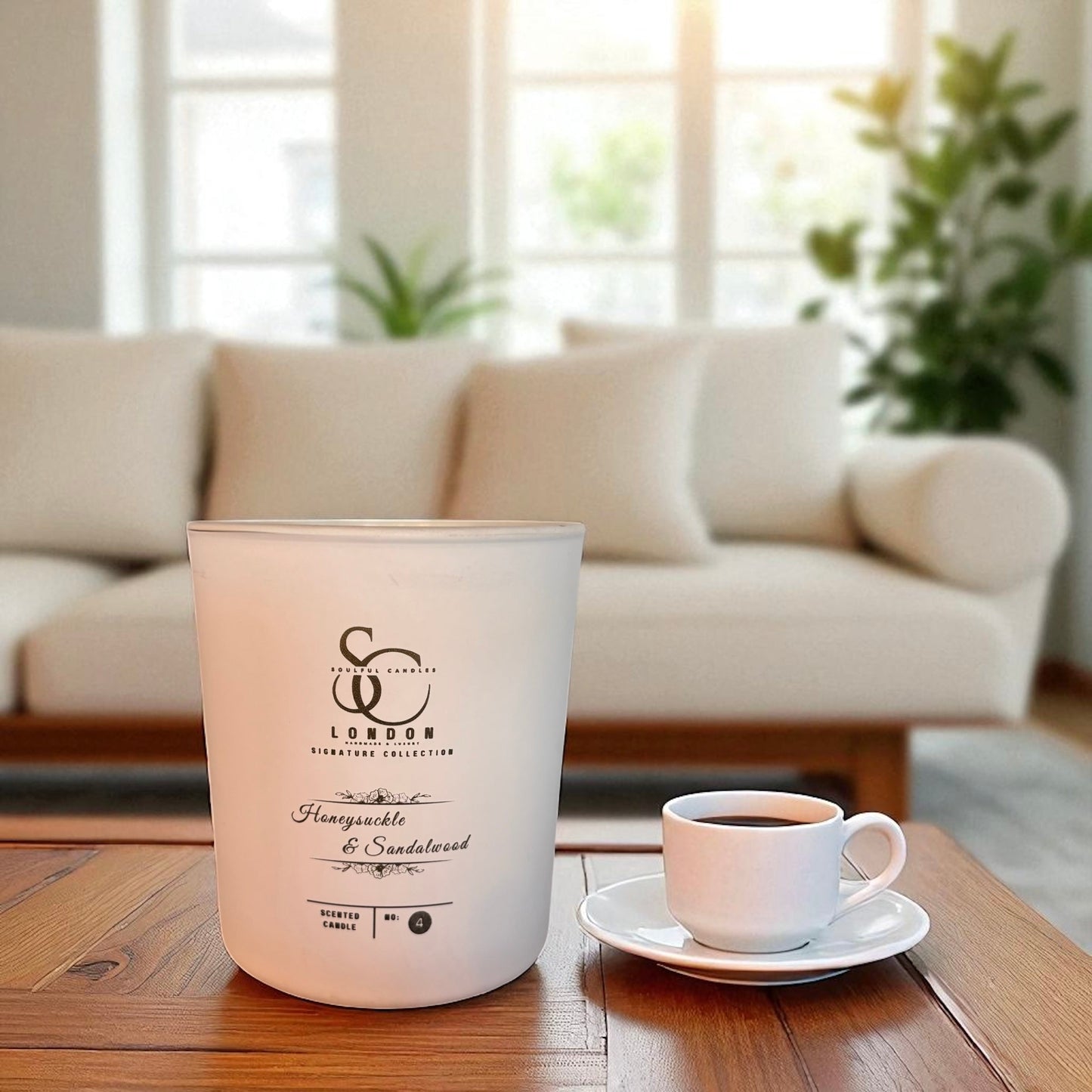 Honeysuckle & Sandalwood: A soothing mix of floral honeysuckle and earthy sandalwood.