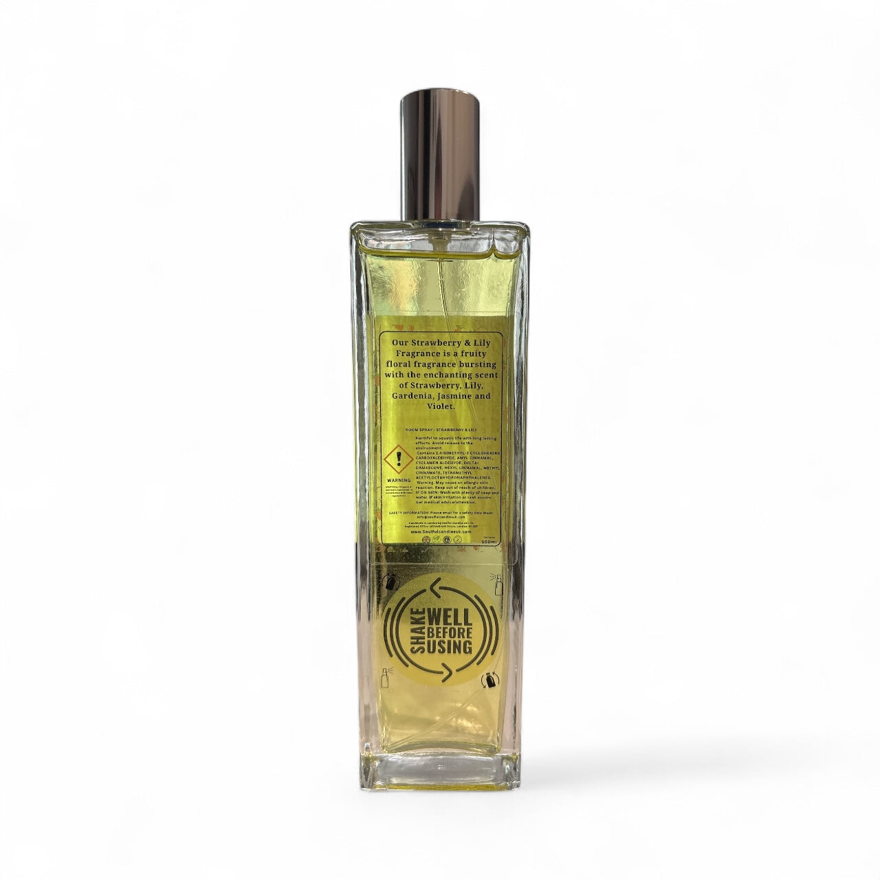 Strawberry & Lily Luxury Room Spray (Alcohol‑Free) – 100ml