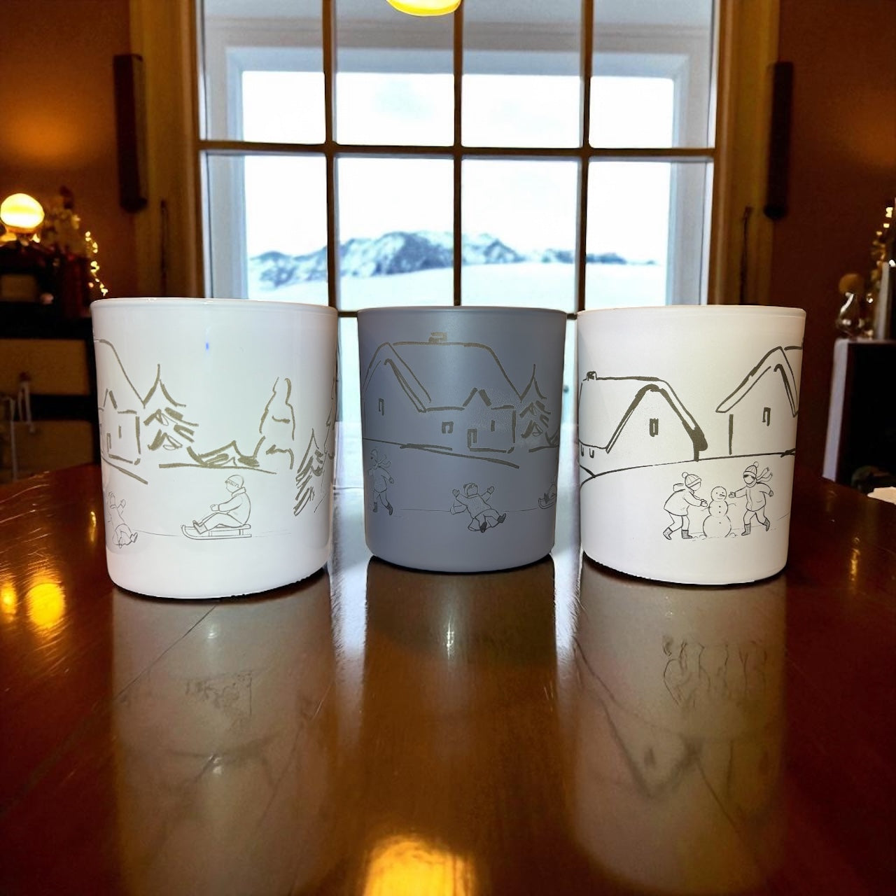 Mrs Hinch Alpine Escape Candle by Soulful Candles – 30cl Luxury Soy, Hand-poured, Engraved, Vegan, UK