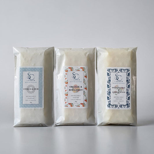 The Signature Set – Wax Melt Collection (3 x 40g Snap Bars)