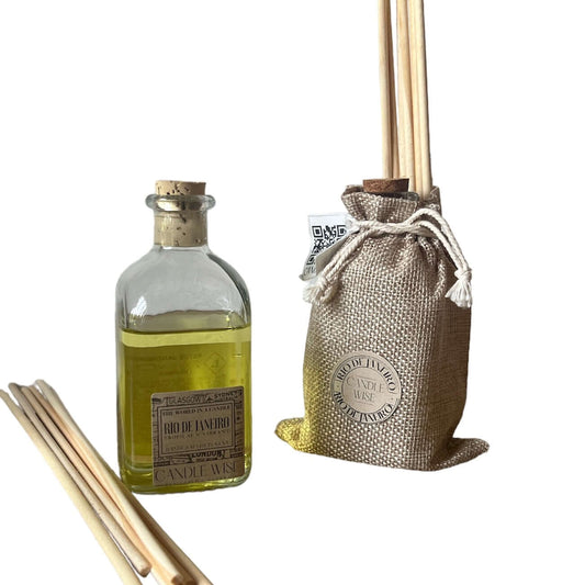 Rio de Janeiro Long Lasting Reed Diffuser | Tropical and Vibrant