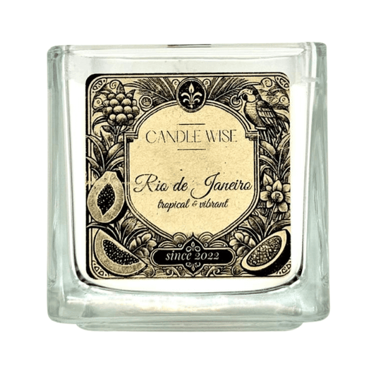 Rio de Janeiro Large Scented Candle | Tropical and Vibrant