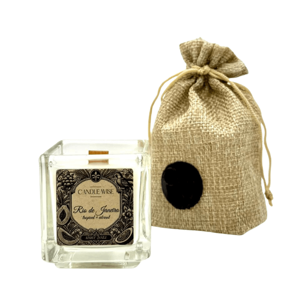 Rio de Janeiro Mini Travel Size Scented Candle | Tropical and Vibrant