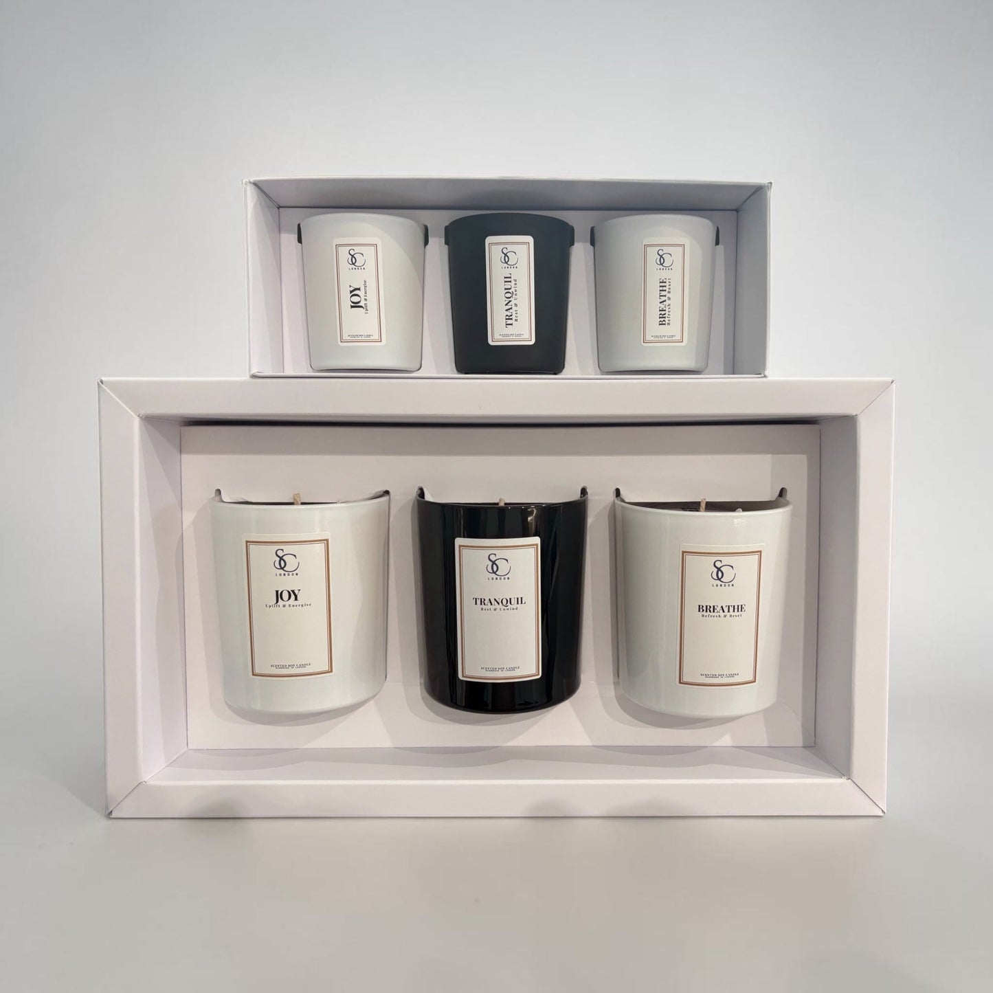 Luxury Therapy Candle Gift Set – The Ritual Collection | 3 x 30cl Soy Candles