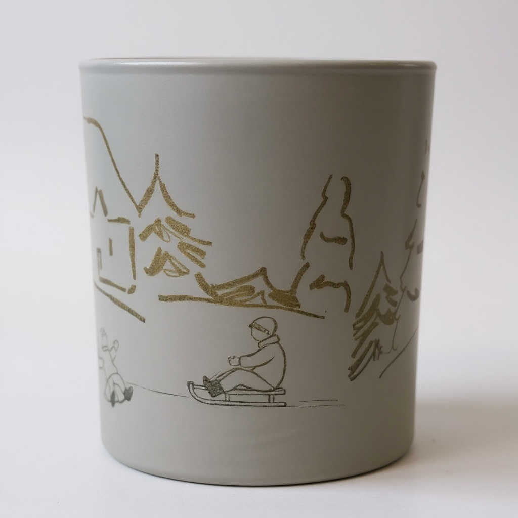 Mrs Hinch Alpine Escape Candle by Soulful Candles – 30cl Luxury Soy, Hand-poured, Engraved, Vegan, UK