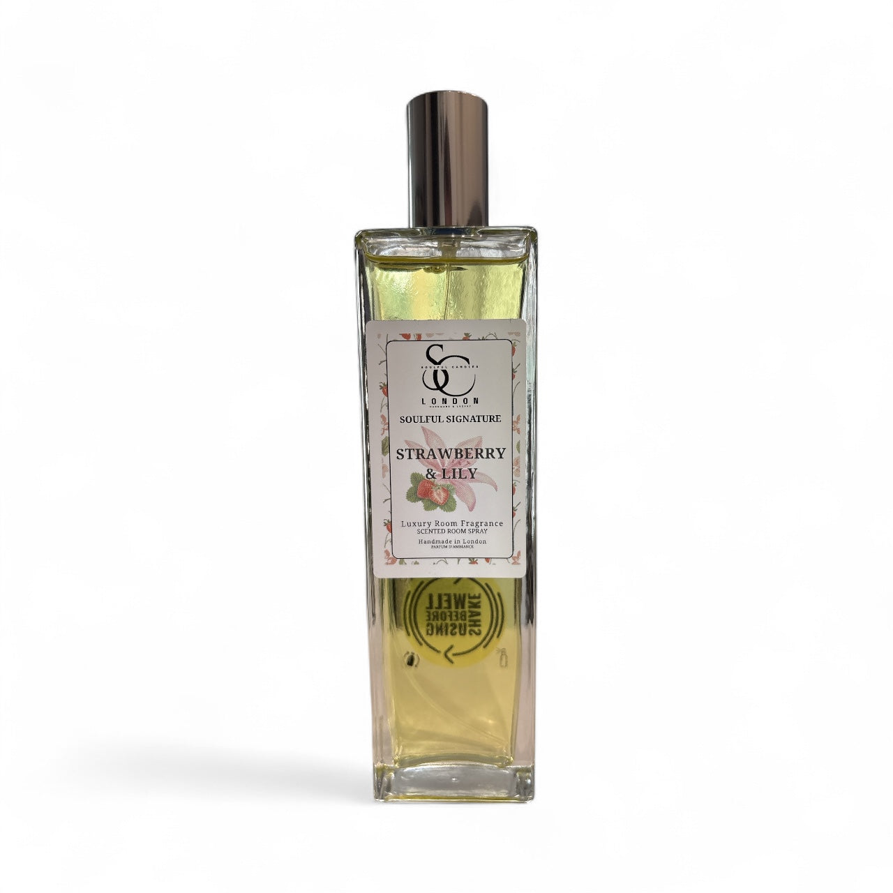Strawberry & Lily Luxury Room Spray (Alcohol‑Free) – 100ml