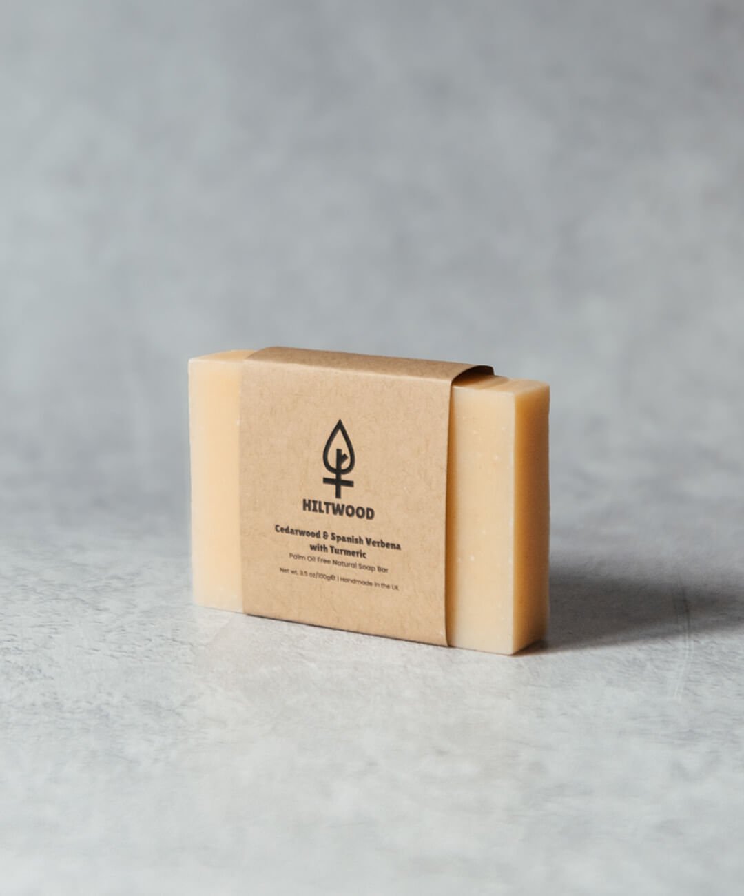 Natural Soap Bar Bundle 5 pack - handcrafted soap bar with turmeric and verbena by Hiltwood