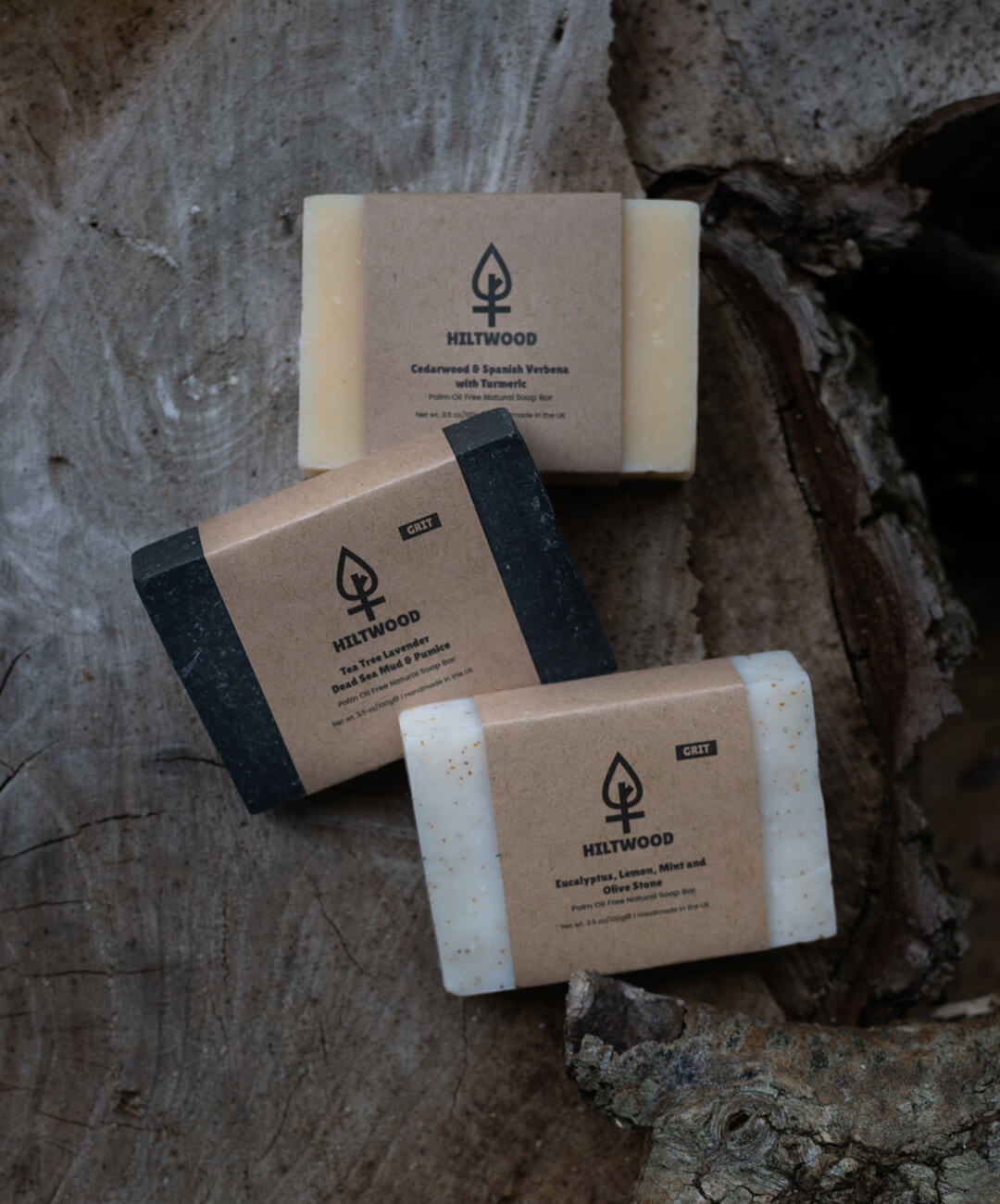 Natural Soap Bar Bundle 4 pack