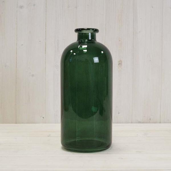 Green Bottle H25cm TD5.1cm B10.5cm