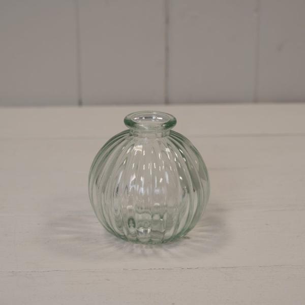 Clear Round Bottle H8.4cm D8.3cm  Weight-197g