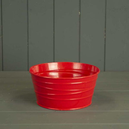 18cm Red Zinc Bowl  Weight-141g