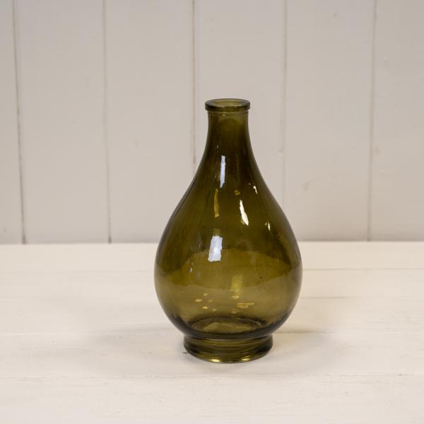 Olive Green Medium Bud Vase