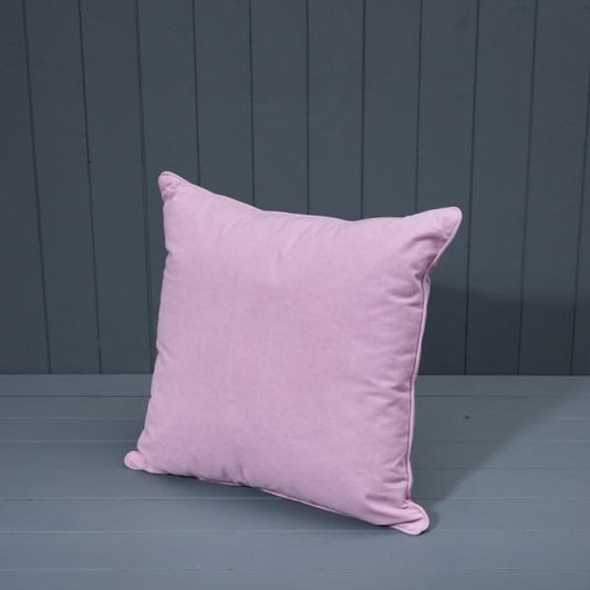 Handmade Washable Cotton Plain Cushion with Filling 45x45cm