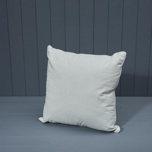 Handmade Washable Cotton Plain Cushion with Filling 45x45cm